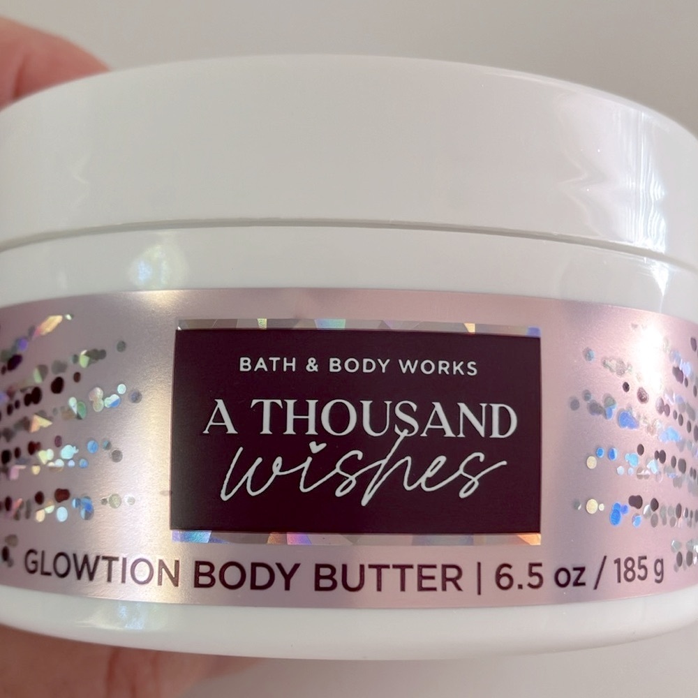 Bath & Body Works A Thousand Wishes Glowtion Body Butter with Shea + Cacao Bater